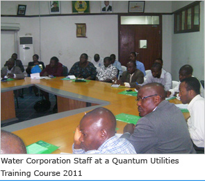 Water Corporation Staff at a Quantum Utilities Training Course 2011